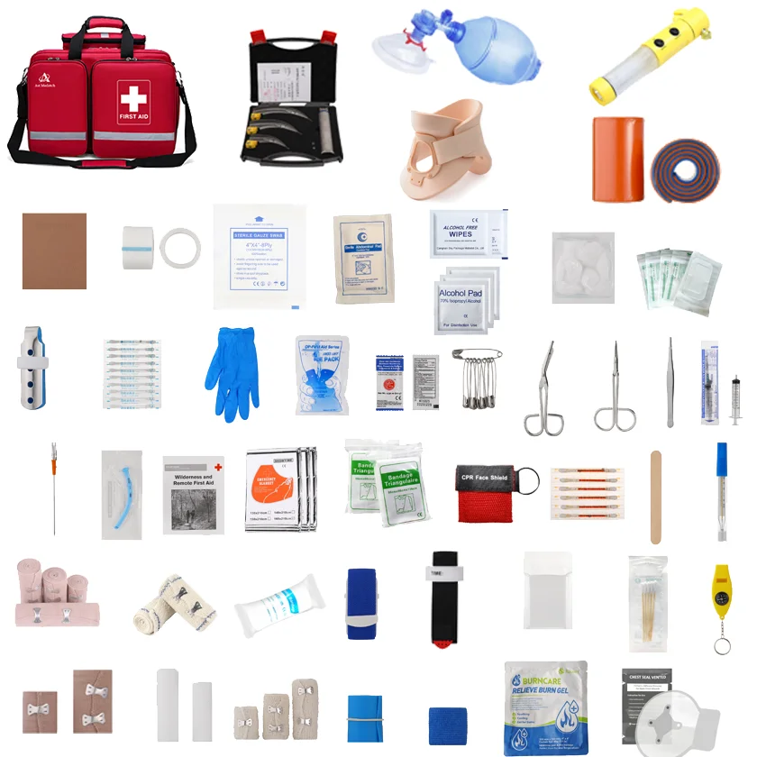 Outdoor Disaster Emergency First Aid Kit Survival Kit Portable First ...