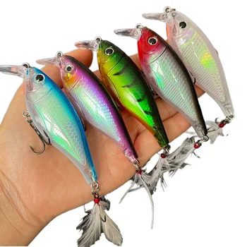 8.5cm 12.3g Minnow Fishing Lure, Bionic Imitation Artificial Bait for Freshwater and Saltwater Fishing – Minnow – view 2