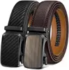 34"-40" cintura ajustable - 2 unidades - negro/marrón oscuro 4604