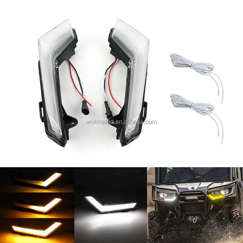 Rts Canam Commander Led Signature Light 2020+ Canam Defender Signature Ghost Lights Buy Can