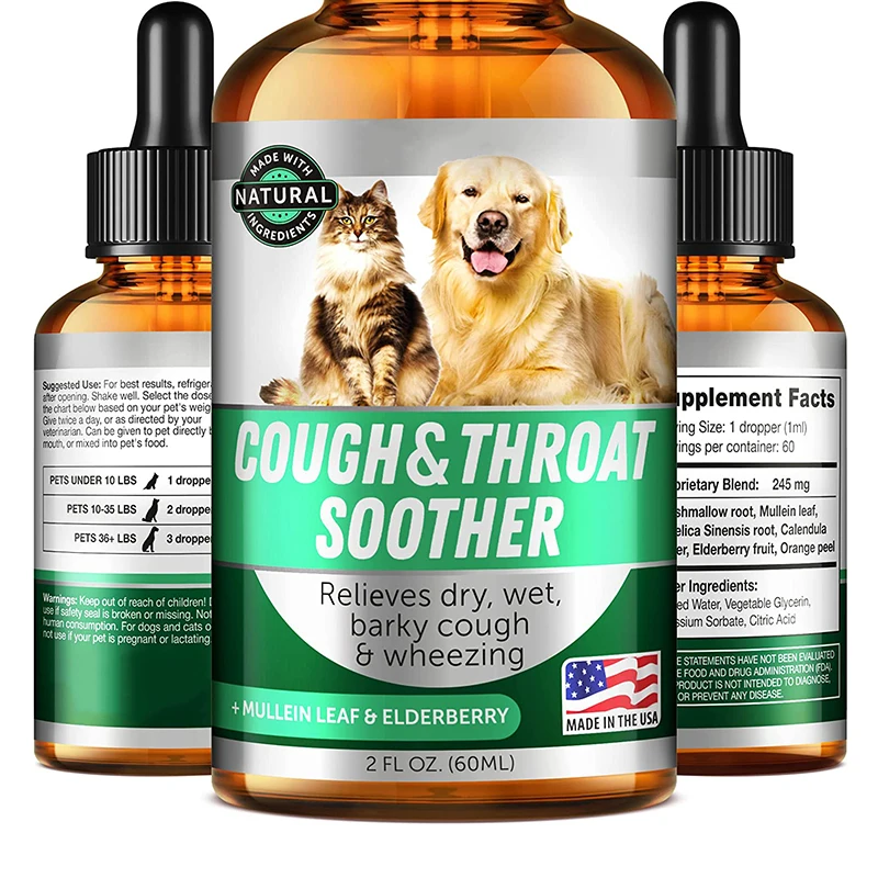 Капли от кашля для собак и кошек