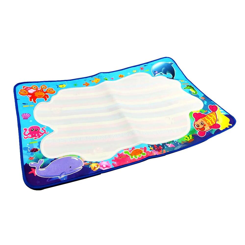 Обучающие игрушки, Лучшие водные Волшебные коврики для рисования водой, без беспорядка для малышей с ручкой и руководством