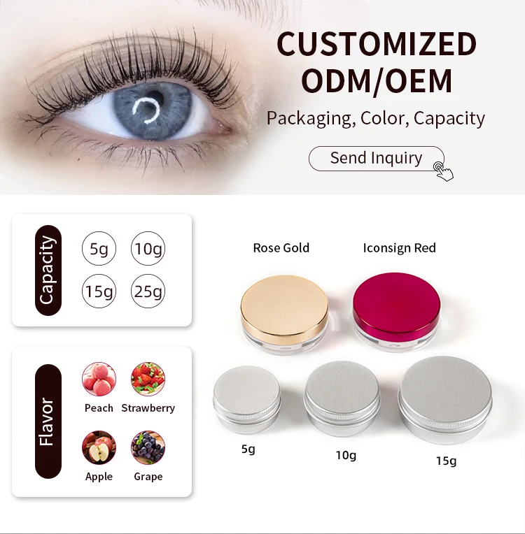 Iconsign New Lash Lift Glue Balm Strong Sticky Gel For Lash Perming