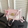 Pink (long shoulder strap chain short shoulder strap scarf)