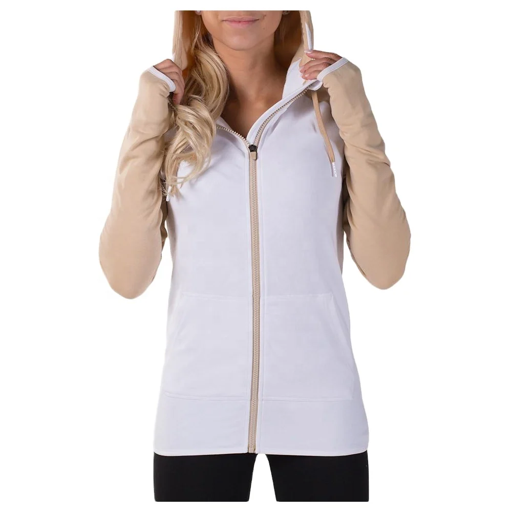 ladies zip up hoody