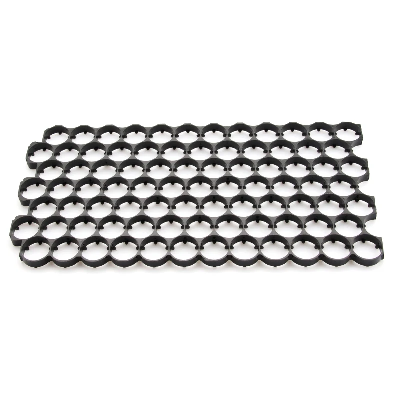 Customizable Cylindrical Lithium Cell Honeycomb Tray Battery Pack Spacer Organizer Bracket Premium Accessory for Efficient