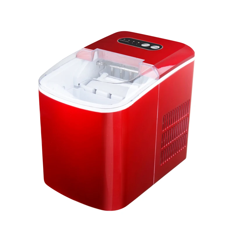 Populair ontwerp ijsblokjesmachine Business Home mini automatische melkthee koel sap waterbak met ijsschop peltier koelbox