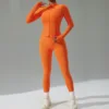 Giacca arancione + leggings