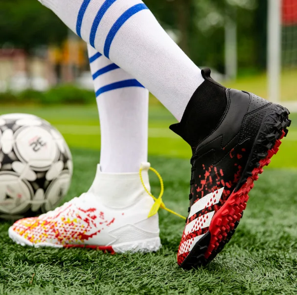 Wholesale Top Quality Custom Logo Football Men Sport Shoe Cleats ...