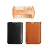 Black leather case