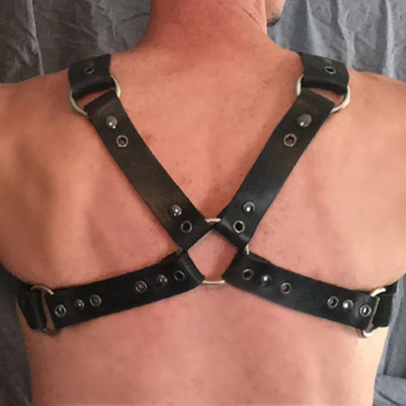 Body Harness for Men Factory Price Fashion Sexy Leather Bondage