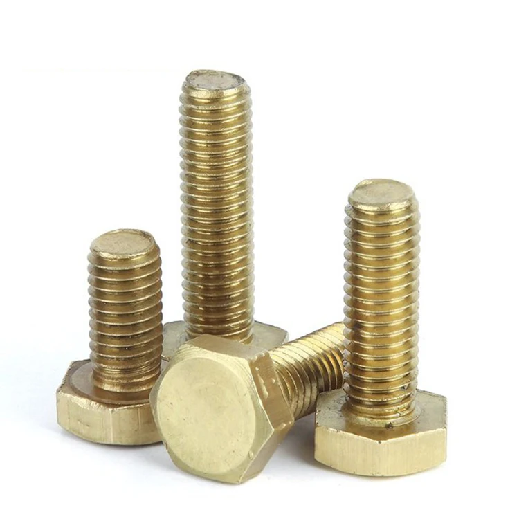 HCH Customized Non-Standard Hex Brass Bolts