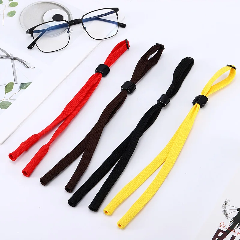 Adjustable Glasses Strap With Anti-Slip Ear Hooks – 8-Pack, Elastic Fabric, Fits Men Women Kids For Sports & Daily Use