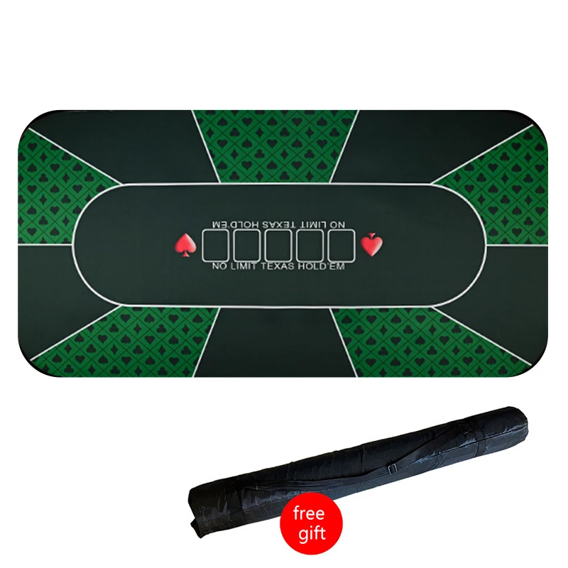 Black Jack Table Top Felt Brybelly Texas Hold 'Em Felt Layout Three Card Poker Felt Layout