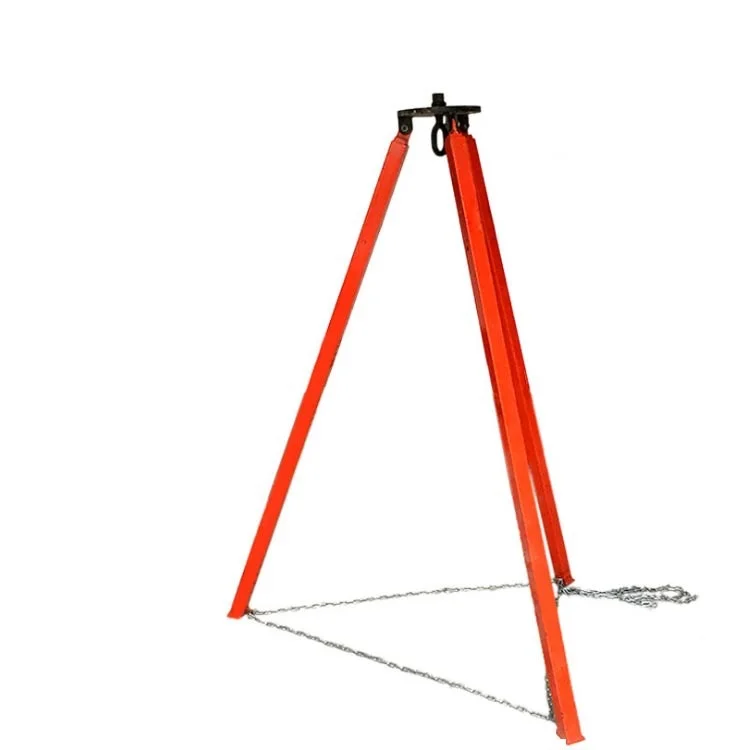 Hand Chain Hoist Lifting Triangle Bracket 1T2T3T3 m Telescopic Tripod