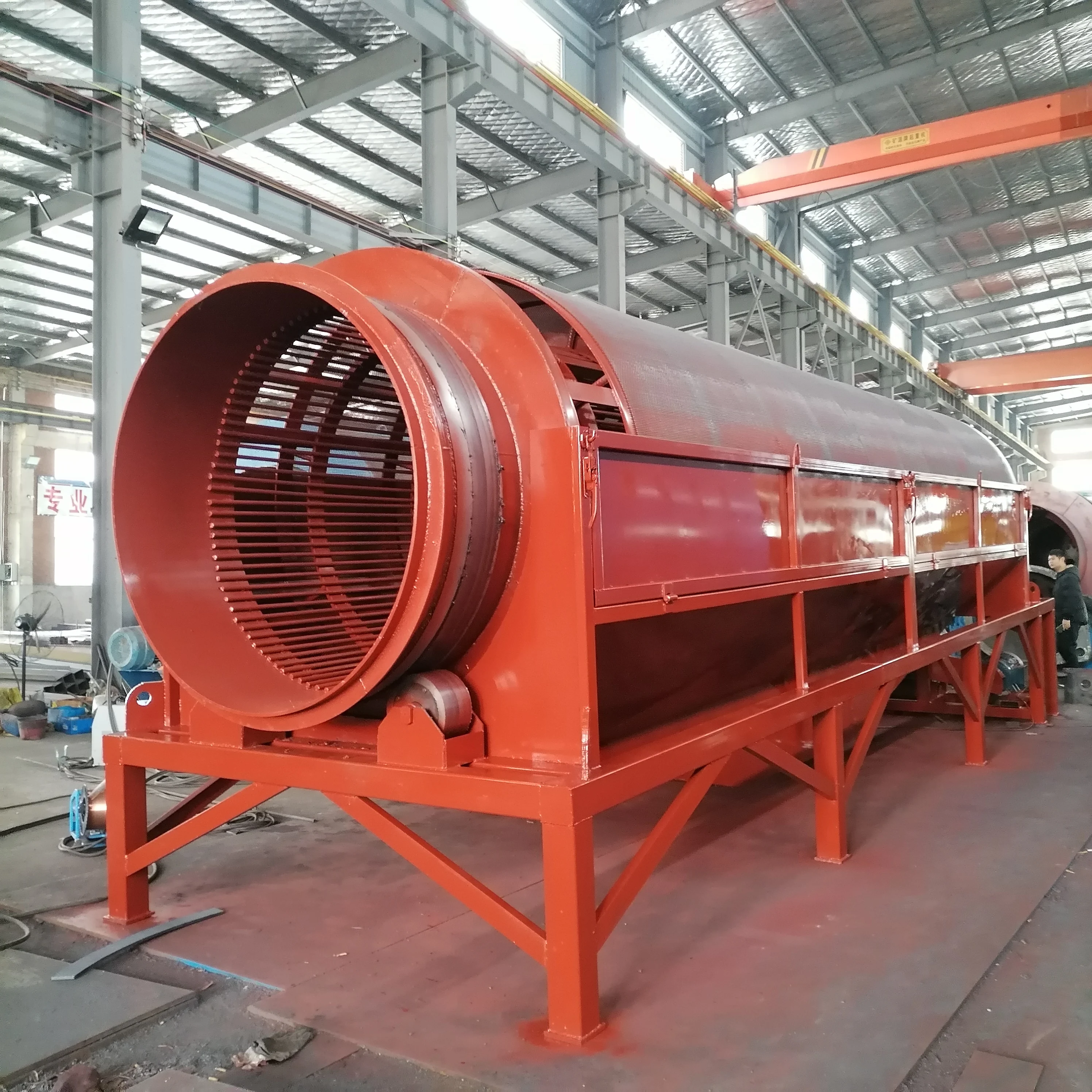 Robust Trommel Sand Trommel Screen Rotary Drum Washing Screen Machine ...