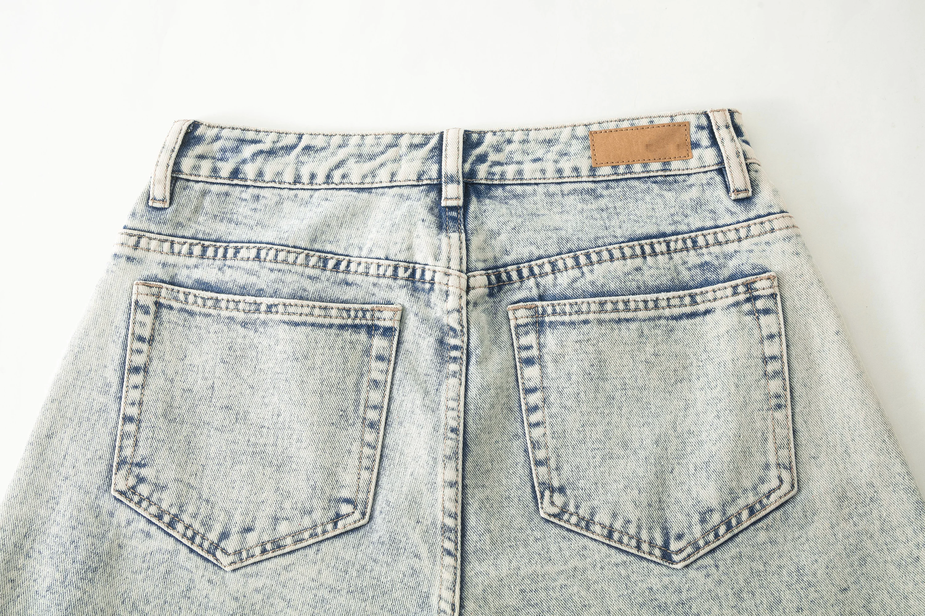 Clothing Manufacturers Washed Vintage Ladies Custom Denim Pants Denim Shorts Women's Shorts Women Jeans
