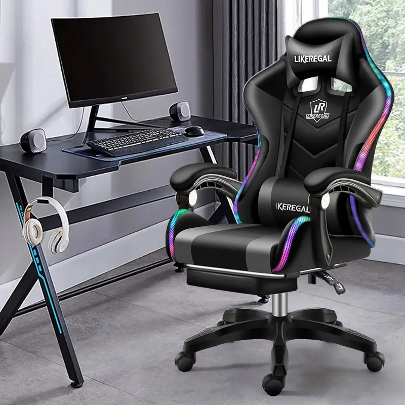 Luxurious Modern Office Massage Computer Gamer Recliner Racing Sofa Chair Gaming Chair