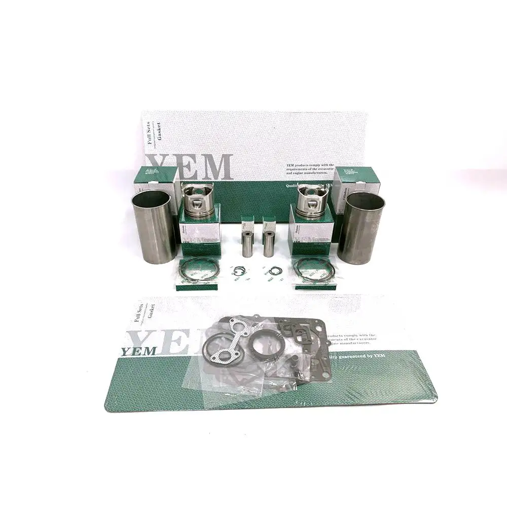 2TE67L-BV3 Overhaul Repair Kit With Cylinder Gasket Set Piston Rings Liner for Yanmar Diesel Engine