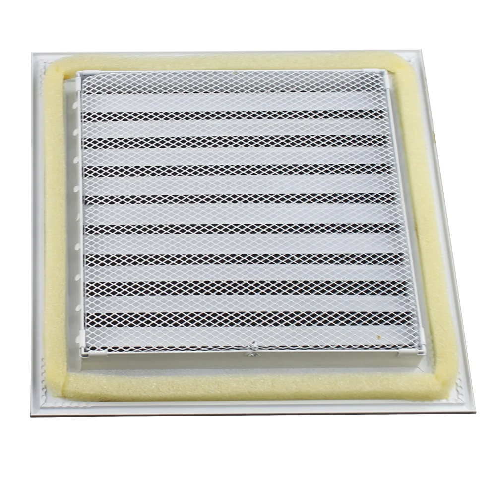 Customized Size Conditioning Aluminum Return air Grille with Metal Screen air Filter