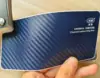 Canal 3D carbone roi bleu