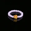 Natural Purple Jade Butterfly Band
