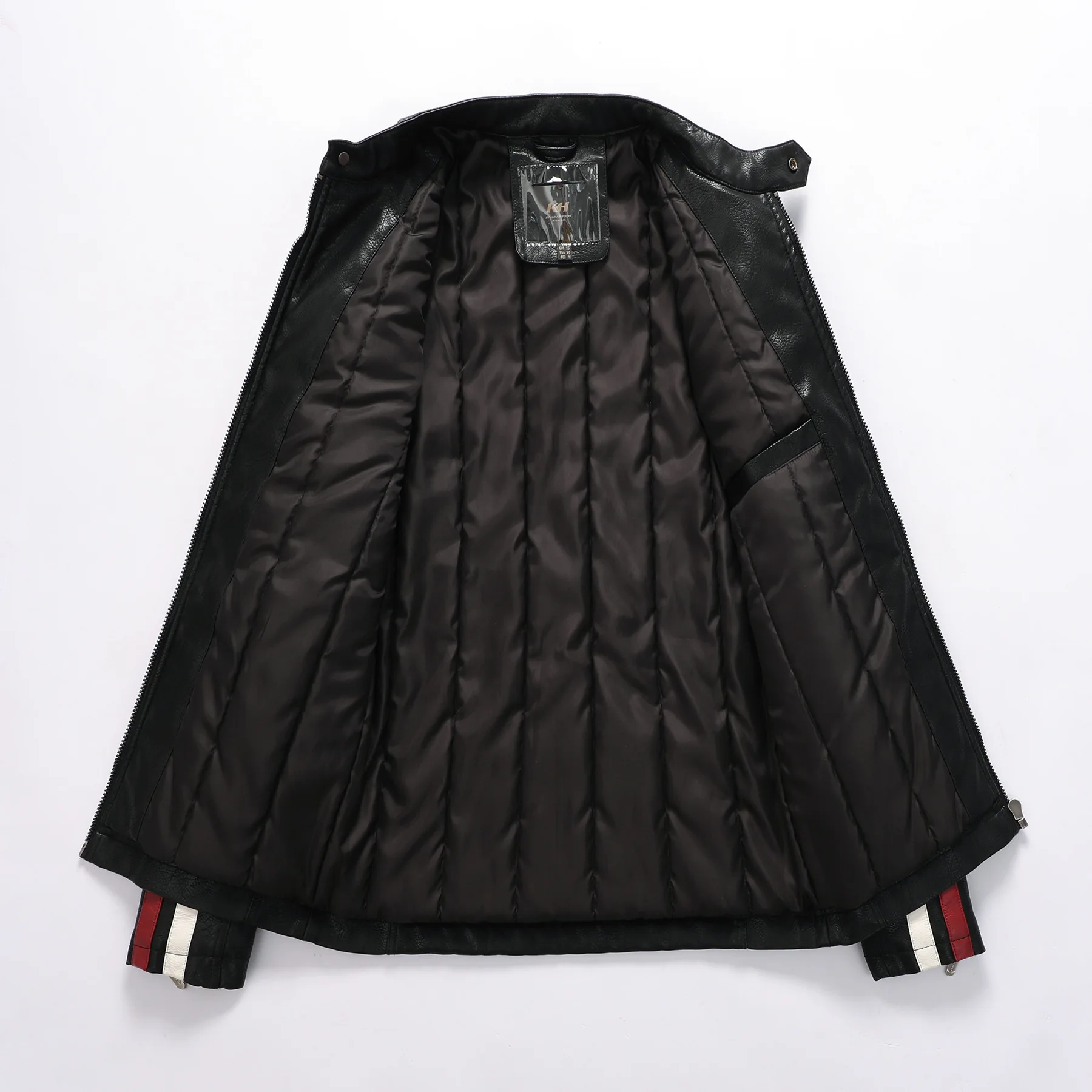 Factory direct selg clothes, trendy motorcycle washed with water, cotton leather men's jackets_voghion.com