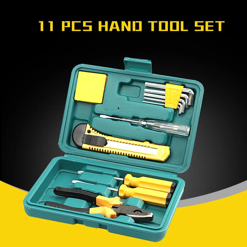 Basic Household Tool Box Diy Set Manual Hardware Tool Kit Mini Hand