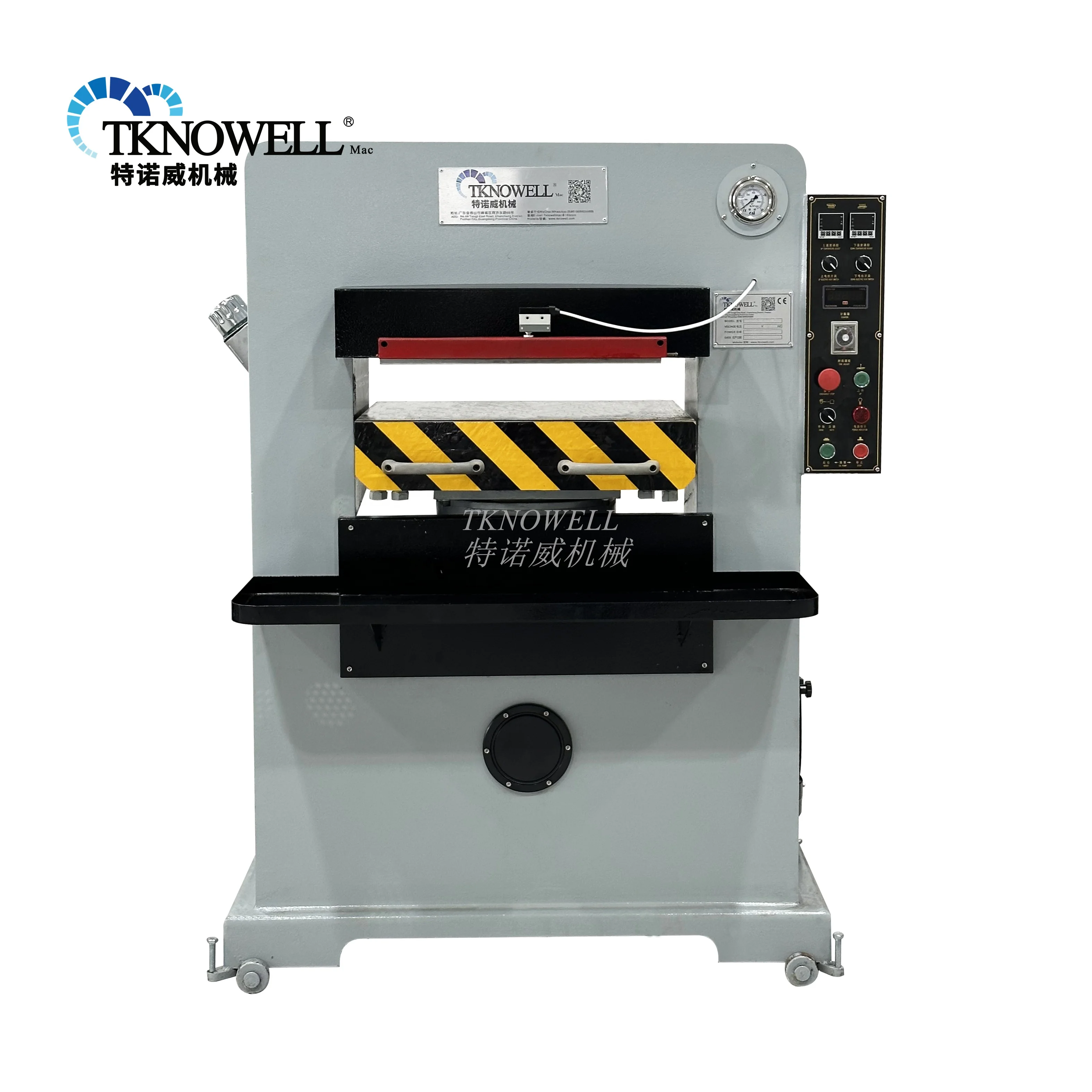 Semi Automatic Embosing Machine 80/120 Ton Semi-Automatic Hydraulic Leather Embossing Machine
