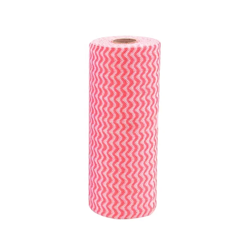 BLF Reusable Custom Logo Disposable Nonwoven Washable Cloths Kitchen Cleaning Cloth