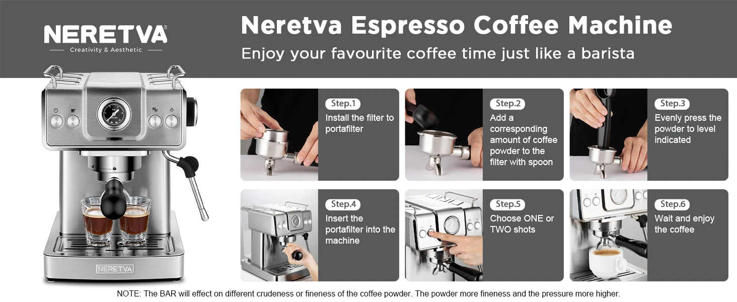 Espresso Coffee Machine Lelit Coffee Machine Tank 2 In 1 Espresso