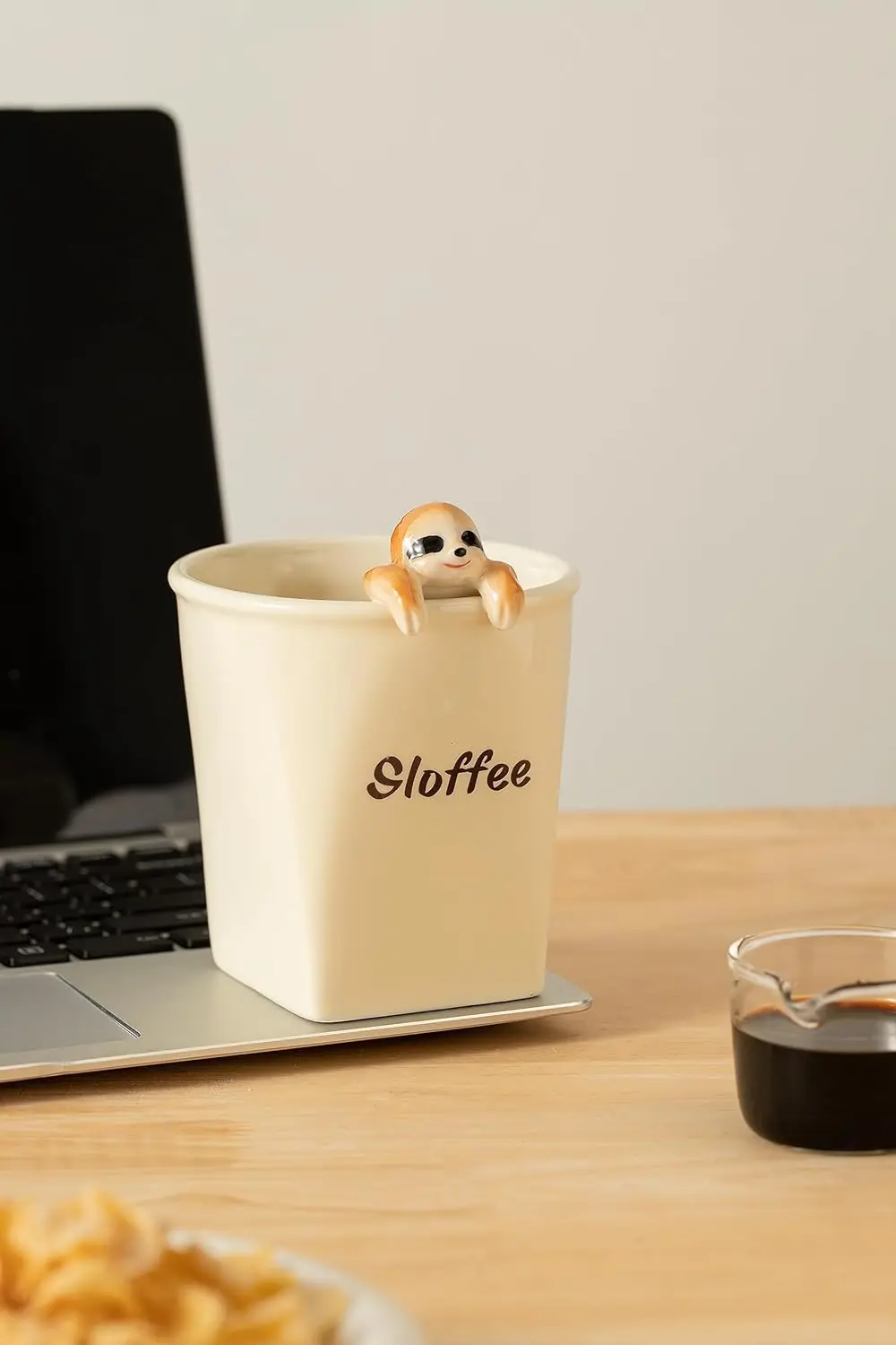 Hot Sale Customizable Ceramic Mug Fun 3D Sloth Mug Coffee Cup Unisex (Colorful - Sloth)