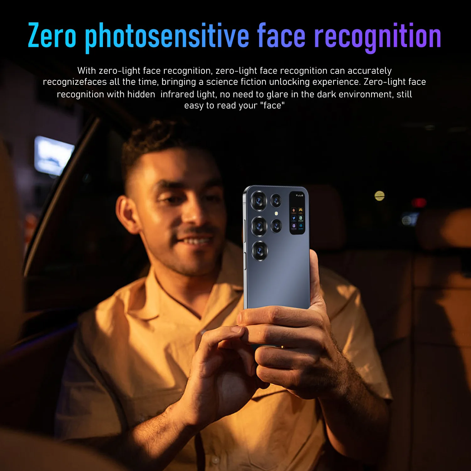 Hot Selling S24 ULTRA Original 16gb+1tb 48MP+100MP Face Unlock Full Display Android Cell Phone Smart Mobile Phone