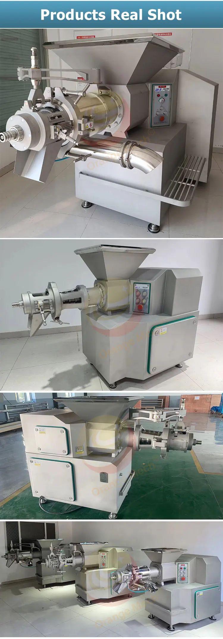 Rabbit Meat Debone Machine Duck Meat Bone Separate High Capacity ...