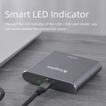 KingMa Portable and High-speed USB C XQD Card Reader for Nikon XQD Card Reader product image