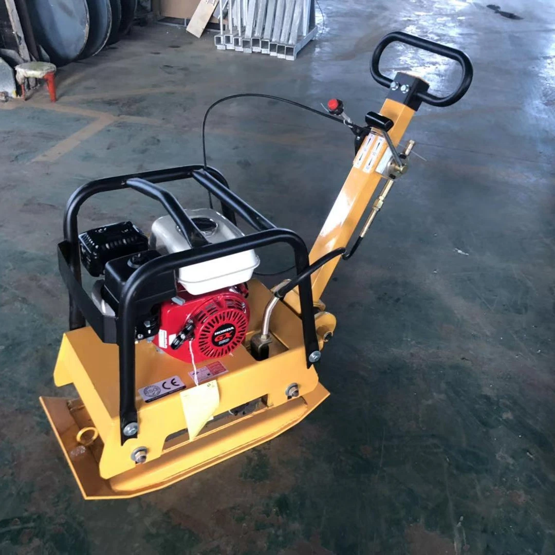 Дешевая заводская цена небольшая гидравлическая Вибрирующая пластина Уплотнительная Машина дорога для