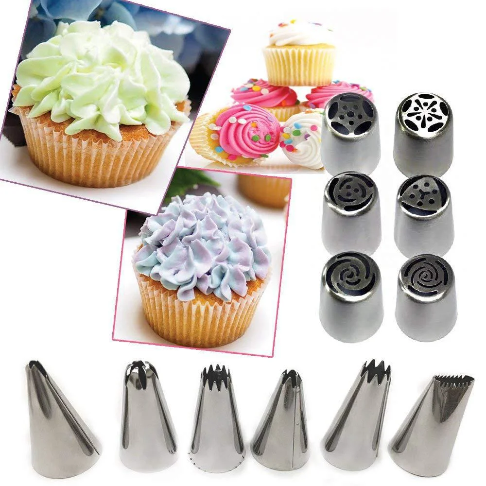 MJ bakery 97 pcs set Hot Sale plastic fondant tools set / cake decorating kit tools/rusian nozzle set