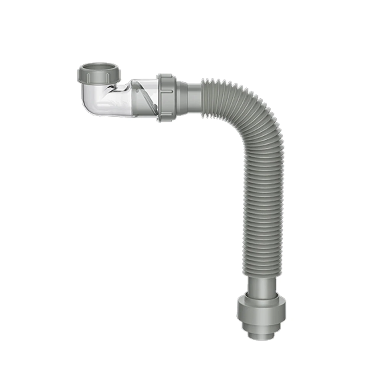Cheap Bathroom Drain Pipe Is Made of Flexible Material and Corrugated Stretch Design for Repellent to Insects and Odor