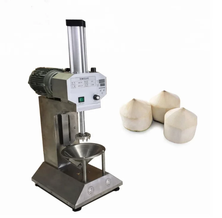 Hot Sale Automatic Coconut Cutting Green Coconut Peel Cutting Machine Price