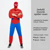 Hombre araña musculoso adulto