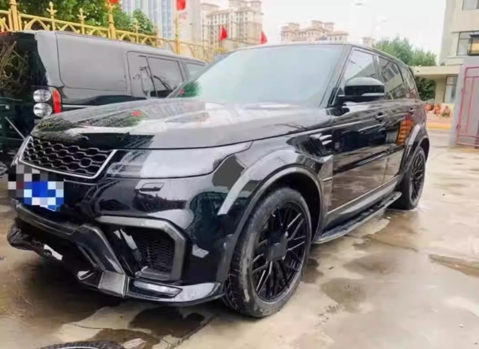 Front Rear Bumper Side Skirt Wheel Eyebrow For Land Range Rover Sport ...