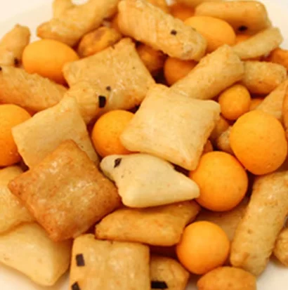 OEM упаковка рисовые крекеры смешанные различные полезные вкусные закуски