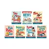 Broken cat news adventure series-7 volumes-daurin paper-color