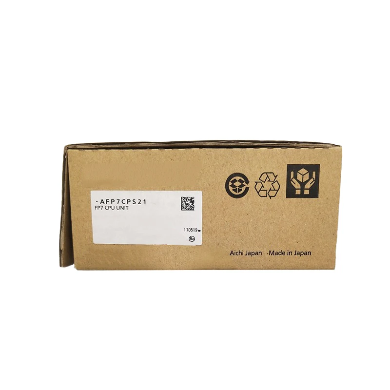 New Original AFP7CPS21 Panasonic FP7 series power supply unit, used to supply stable working power for FP7 PLC mainframe and expansion modules in industrial automation control system.