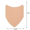 Shield-shaped anti-abrasion patches-dark skin tone-10 pcs in opp