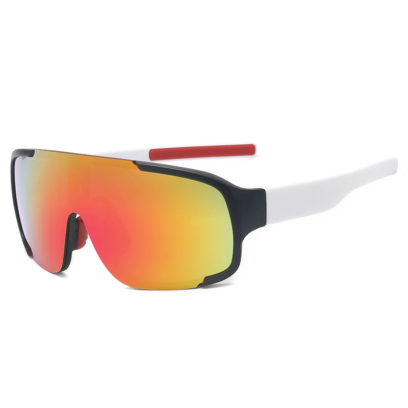 Big Frame Sunglasses for Men One Piece Lens Poc Sport Sunglasses