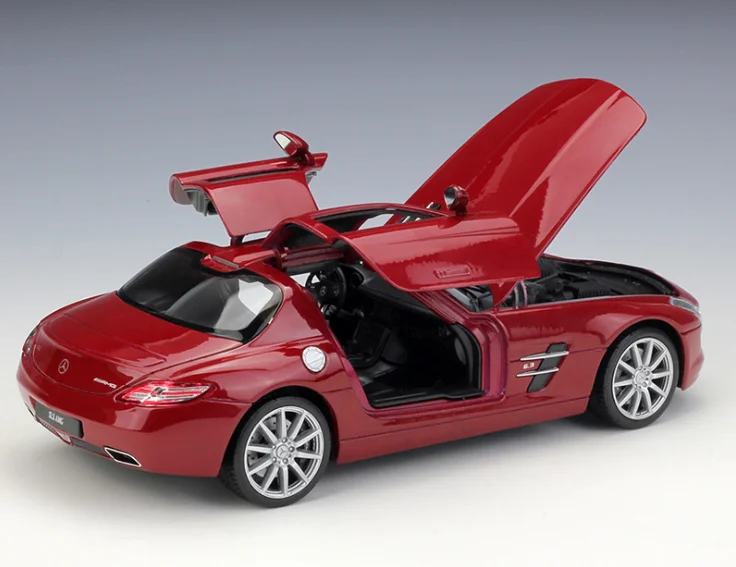 Welly 1:24 Mercedes SLS AMG Simulation Alloy Car Model Gift