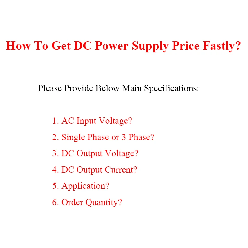 High Efficiency 12v 24v 36v Switching Electrical Power Supply