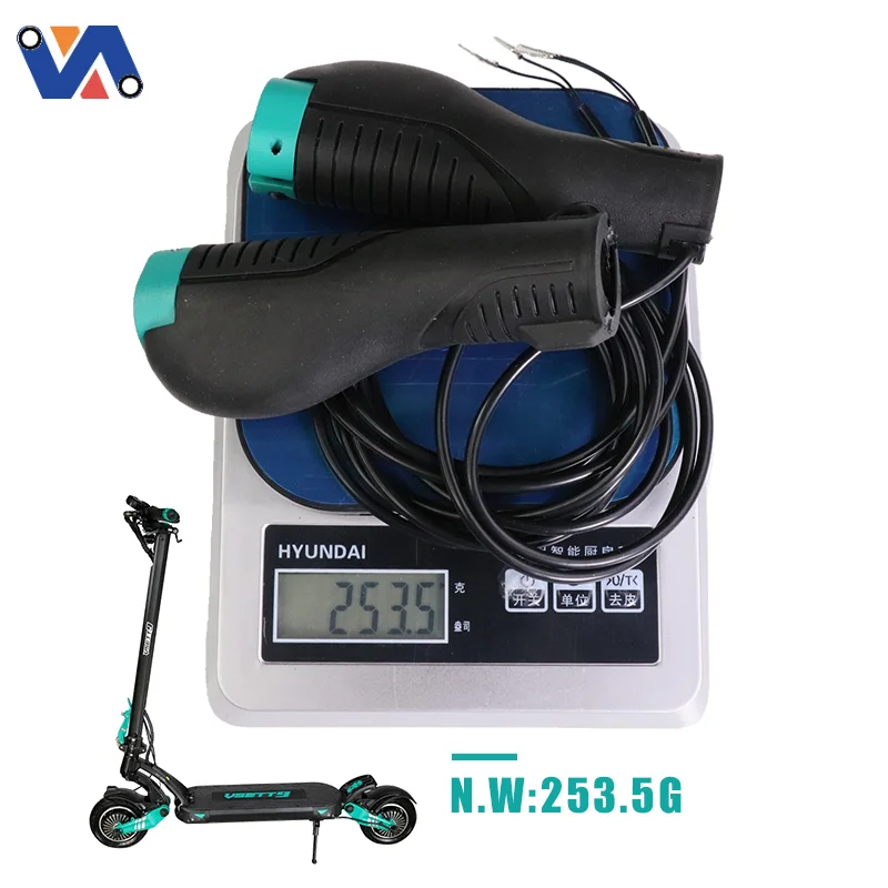 Empuñaduras De Silicona Para Manillar De Patinete Eléctrico HX / X7 - Antideslizantes Y Cómodas