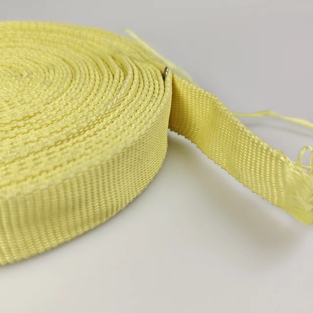 High Temperature Resistant Cut Resistant Wear Resistant Para Aramid Webbing for Sling Blet